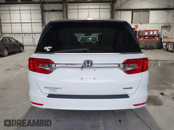 2019 Honda Odyssey Touring with VIN 5FNRL6H83KB051363, listed as a IAAI auction lot 41173587 with 88,512 mi miles. Bid and sale history available at carsss.com. Image 15.