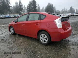 2010 Toyota Prius II with VIN JTDKN3DU6A0035457, listed as a Copart auction lot 52204705 with 97,827 mi miles and Salvage Title. Bid and sale history available at carsss.com. Image 2.