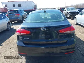 2017 Kia Forte LX with VIN 3KPFK4A78HE061106, listed as a IAAI auction lot 41727505 with 50,453 mi miles. Bid and sale history available at carsss.com. Image 16.