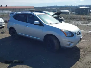 2013 Nissan Rogue SL with VIN JN8AS5MV3DW635027, listed as a IAAI auction lot 41872538 with 123,618 mi miles and . Bid and sale history available at DreamBid. Image 1.