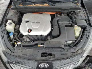 2015 Kia Optima Hybrid EX with VIN KNAGN4AD5F5090053, listed as a Copart auction lot 73826084 with 210,273 mi miles and Salvage Title. Bid and sale history available at carsss.com. Image 12.