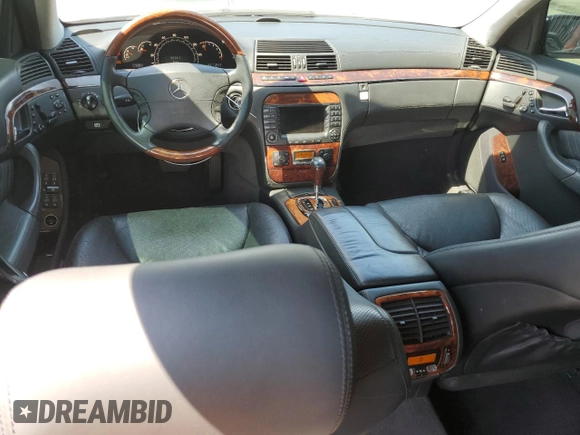 2006 Mercedes-Benz S with VIN WDBNG76J26A466072, listed as a Copart auction lot 64801735 with 83,943 mi miles and Clean title. Bid and sale history available at DreamBid. Image 8.