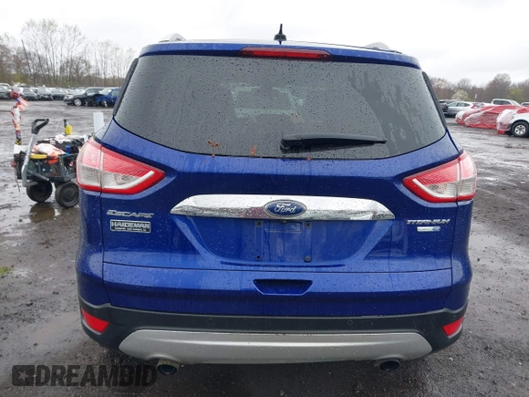 2014 Ford Escape Titanium with VIN 1FMCU9J99EUA46103, listed as a IAAI auction lot 42018097 with 169,878 mi miles and . Bid and sale history available at DreamBid. Image 16.