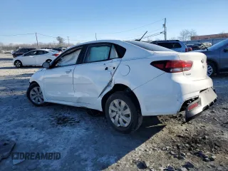 2020 Kia Rio LX with VIN 3KPA24ADXLE279833, listed as a Copart auction lot 41336875 with 0 mi miles and Salvage Title. Bid and sale history available at carsss.com. Image 2.
