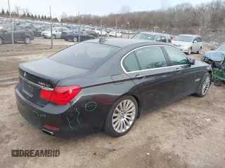 2012 BMW 7 Series 750Li xDrive with VIN WBAKC8C59CC437730, listed as a IAAI auction lot 41427243 with 91,832 mi miles and . Bid and sale history available at DreamBid. Image 4.