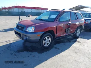 2004 Hyundai Santa Fe GLS with VIN KM8SC13EX4U798868, listed as a IAAI auction lot 41835652 with 222,350 mi miles. Bid and sale history available at carsss.com. Image 19.