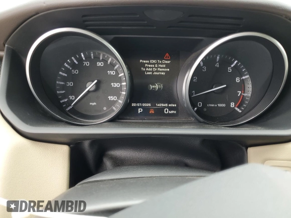 2014 Land Rover Range Rover Sport HSE with VIN SALWR2WF0EA378949, listed as a Copart auction lot 66010445 with 142,945 mi miles and Clean title. Bid and sale history available at DreamBid. Image 9.