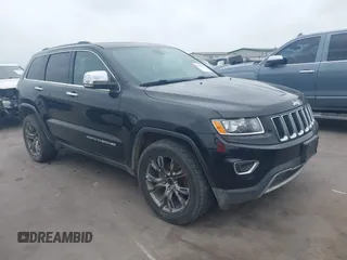 2015 Jeep Grand Cherokee Limited with VIN 1C4RJEBG6FC727730, listed as a IAAI auction lot 42138789 with 168,728 mi miles. Bid and sale history available at carsss.com. Image 1.