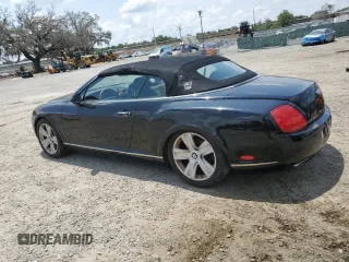 2007 Bentley Continental GT with VIN SCBDR33W97C045720, listed as a Copart auction lot 56370245 with 47,350 mi miles and Salvage Title. Bid and sale history available at DreamBid. Image 2.