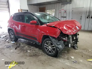 2018 Jeep Compass Latitude with VIN 3C4NJDBB2JT155307, listed as a Copart auction lot 51294085 with 58,718 mi miles and Clean Title. Bid and sale history available at carsss.com. Image 4.