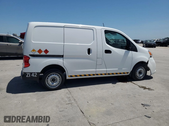 2021 Nissan NV200 SV with VIN 3N6CM0KN8MK697939, listed as a Copart auction lot 56544775 with 38,809 mi miles and Salvage title. Bid and sale history available at DreamBid. Image 3.