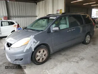 2007 Toyota Sienna CE with VIN 5TDZK23C47S064469, listed as a Copart auction lot 47540385 with 191,130 mi miles and Salvage Title. Bid and sale history available at carsss.com. Image 1.