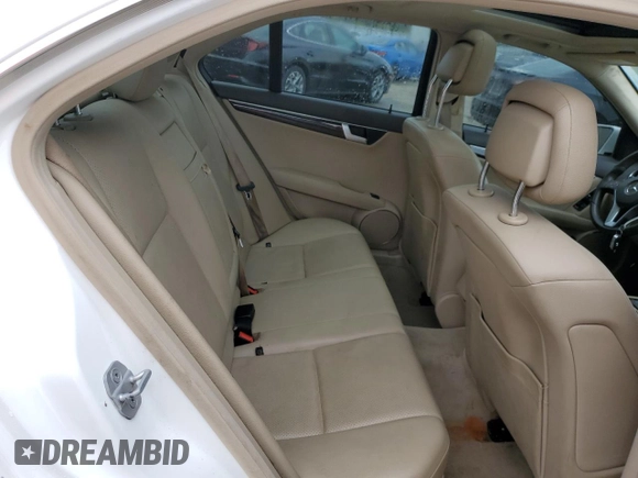 2013 Mercedes-Benz C 250 Sport with VIN WDDGF4HB2DR278397, listed as a Copart auction lot 52395335 with 116,110 mi miles and Salvage Title. Bid and sale history available at DreamBid. Image 10.