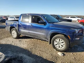2023 Nissan Frontier SV with VIN 1N6ED1EJ2PN607691, listed as a Copart auction lot 42690445 with 14,533 mi miles and Salvage title. Bid and sale history available at DreamBid. Image 4.