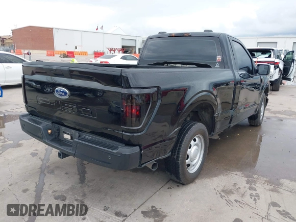 2023 Ford F-150 XL with VIN 1FTMF1C51PKE97197, listed as a IAAI auction lot 41904003 with 17,394 mi miles and . Bid and sale history available at DreamBid. Image 4.