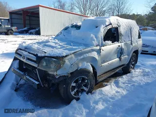 2005 Toyota 4Runner SR5 with VIN JTEBU14R558029879, listed as a IAAI auction lot 41628752 with 253,602 mi miles. Bid and sale history available at carsss.com. Image 17.