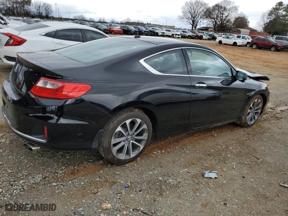 2013 Honda Accord Cpe EX-L with VIN 1HGCT2B81DA001422, listed as a Copart auction lot 47857815 with 111,839 mi miles and Salvage Title. Bid and sale history available at carsss.com. Image 3.