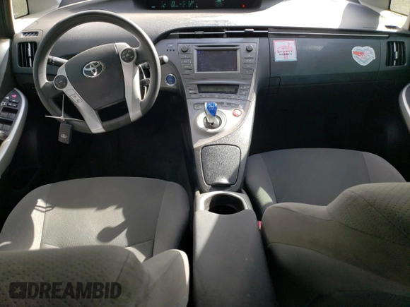 2013 Toyota Prius One with VIN JTDKN3DU1D5659951, listed as a Copart auction lot 49708025 with 125,471 mi miles and Salvage Title. Bid and sale history available at carsss.com. Image 8.