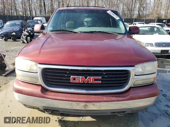 2001 GMC Yukon SLT with VIN 1GKEK13T21R173130, listed as a Copart auction lot 45286515 with 202,170 mi miles and Salvage Title. Bid and sale history available at carsss.com. Image 5.