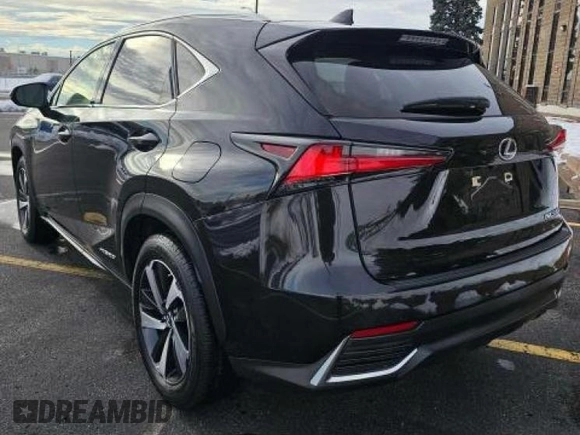 2020 Lexus NX with VIN JTJGJRDZ6L5007340, listed as a Copart auction lot 45057855 with 31,509 mi miles and Salvage Title. Bid and sale history available at carsss.com. Image 3.