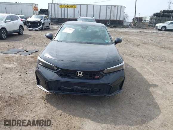 2025 Honda Civic Si with VIN 2HGFE1E57SH472251, listed as a IAAI auction lot 41776803 with 5,608 mi miles and . Bid and sale history available at DreamBid. Image 12.