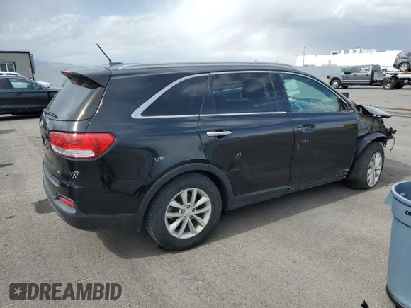 2016 Kia Sorento LX with VIN 5XYPGDA55GG180110, listed as a Copart auction lot 51292745 with 110,543 mi miles and Salvage Title. Bid and sale history available at DreamBid. Image 3.