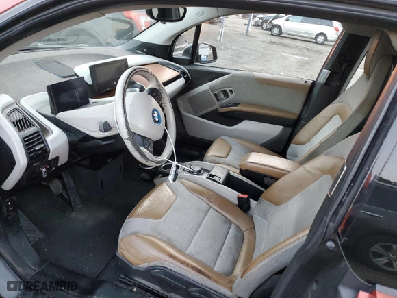 2016 BMW i3 with VIN WBY1Z4C57GV508048, listed as a Copart auction lot 39772003 with 92,971 mi miles. Bid and sale history available at carsss.com. Image 7.