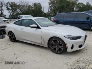 2021 BMW 4 Series 430i with VIN WBA53AP01MCF36632, listed as a Copart auction lot 88293765 with 41,429 mi miles and Salvage Title. Bid and sale history available at DreamBid. Image 4.