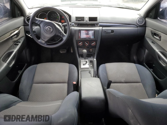 2005 Mazda 3 i with VIN JM1BK12F851282576, listed as a Copart auction lot 47642735 with 189,660 mi miles and Non Repairable. Bid and sale history available at DreamBid. Image 8.