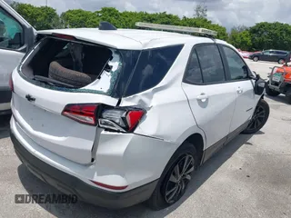 2023 Chevrolet Equinox LS with VIN 3GNAXHEG1PL225603, listed as a IAAI auction lot 42259161 with 24,686 mi miles and . Bid and sale history available at DreamBid. Image 4.