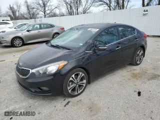 2016 Kia Forte EX with VIN KNAFZ4A82G5457253, listed as a Copart auction lot 49626765 with 149,220 mi miles and Salvage Title. Bid and sale history available at carsss.com. Image 1.