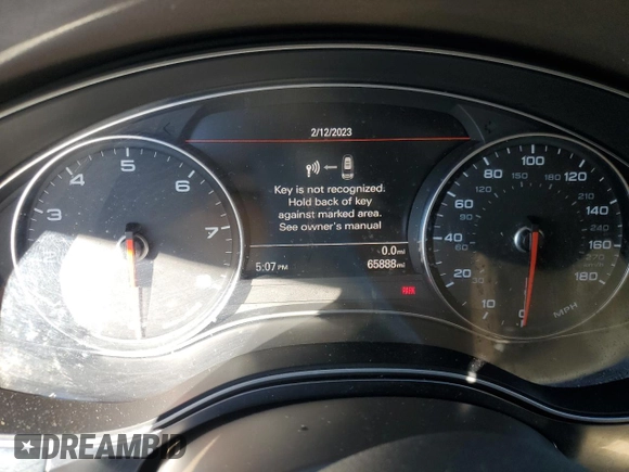 2018 Audi A6 Premium with VIN WAUC8AFCXJN071382, listed as a Copart auction lot 41312293 with 65,888 mi miles. Bid and sale history available at carsss.com. Image 9.