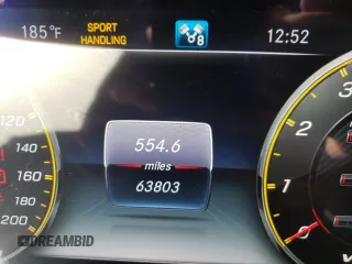 2018 Mercedes-Benz E-Class AMG E 63 S with VIN WDDZF8KBXJA293104, listed as a Copart auction lot 69405942 with 63,803 mi miles. Bid and sale history available at carsss.com. Image 9.