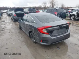 2016 Honda Civic Sedan EX with VIN 2HGFC2F83GH504303, listed as a IAAI auction lot 41914194 with 136,457 mi miles. Bid and sale history available at carsss.com. Image 3.