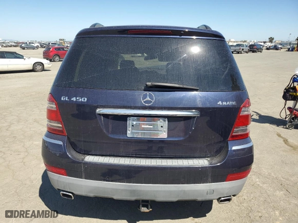 2007 Mercedes-Benz GL-Class with VIN 4JGBF71E27A274083, listed as a Copart auction lot 50779495 with NaN miles and Salvage Title. Bid and sale history available at carsss.com. Image 6.