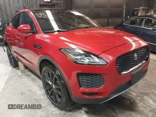 2020 Jaguar E-Pace SE with VIN SADFP2FX6L1Z77278, listed as a IAAI auction lot 41804212 with 93,126 mi miles and . Bid and sale history available at DreamBid. Image 1.
