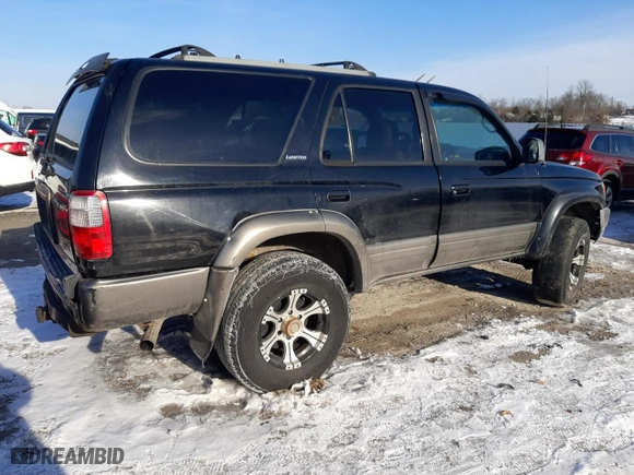 2000 Toyota 4Runner Limited with VIN JT3HN87R3Y9044402, listed as a Copart auction lot 45866775 with 190,316 mi miles and Non Repairable. Bid and sale history available at carsss.com. Image 3.