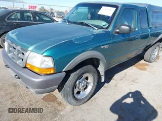 1998 Ford Ranger XL with VIN 1FTZR15X0WTA51904, listed as a IAAI auction lot 41828888 with 0 mi miles. Bid and sale history available at carsss.com. Image 2.