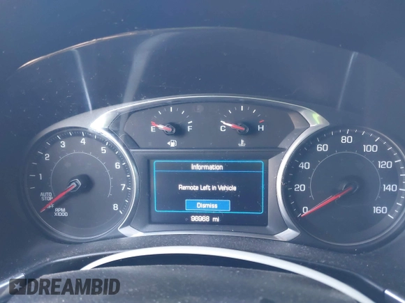 2020 Chevrolet Equinox LT with VIN 2GNAXUEV7L6111580, listed as a IAAI auction lot 41830060 with 96,968 mi miles and . Bid and sale history available at DreamBid. Image 7.