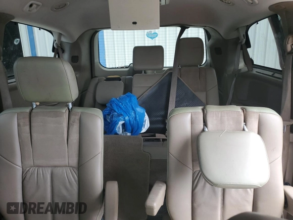 2011 Chrysler Town & Country Limited with VIN 2A4RR6DG6BR656150, listed as a Copart auction lot 51119625 with 0 mi miles and Salvage Title. Bid and sale history available at carsss.com. Image 10.