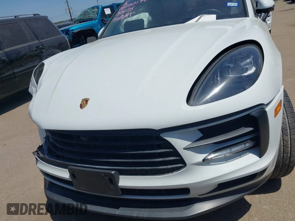 2021 Porsche Macan z VIN WP1AA2A59MLB00947, wystawiony jako IAAI lot #42013483 z przebiegiem Nie podano mil oraz . Historia ofert i sprzedaży dostępna na DreamBid. Obrazek 12.