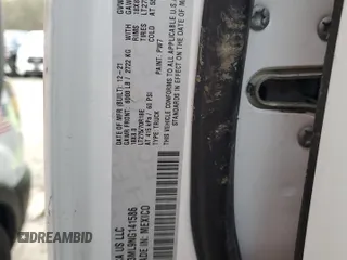 2022 Ram 3500 Laramie with VIN 3C63R3ML9NG141586, listed as a Copart auction lot 76458344 with 0 mi miles and Salvage Title. Bid and sale history available at carsss.com. Image 12.