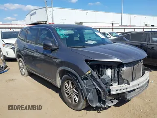 2016 Honda Pilot EX with VIN 5FNYF5H35GB051034, listed as a IAAI auction lot 40572529 with 116,859 mi miles. Bid and sale history available at carsss.com. Image 1.