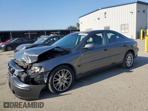 2006 Volvo S60 2.4L Turbo with VIN YV1RS547662536299, listed as a Copart auction lot 41794015 with 0 mi miles and Salvage Title. Bid and sale history available at carsss.com. Image 1.