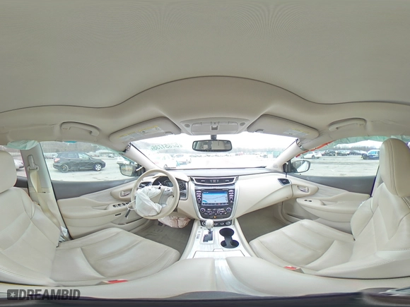 2015 Nissan Murano Platinum with VIN 5N1AZ2MH7FN234245, listed as a Copart auction lot 52851735 with 51,084 mi miles and Salvage Title. Bid and sale history available at carsss.com. Image 13.