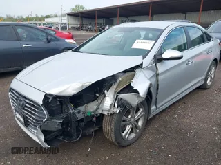 2018 Hyundai Sonata SEL with VIN 5NPE34AFXJH643127, listed as a IAAI auction lot 42155285 with 72,421 mi miles and . Bid and sale history available at carsss.com. Image 18.