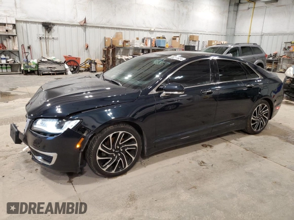 2020 Lincoln MKZ Reserve with VIN 3LN6L5F99LR601797, listed as a Copart auction lot 86211624 with 68,029 mi miles and Salvage Title. Bid and sale history available at DreamBid. Image 1.