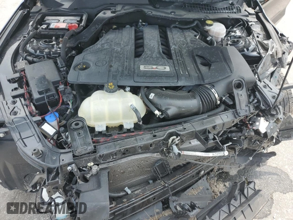 2021 Ford Mustang GT with VIN 1FA6P8CF5M5138684, listed as a Copart auction lot 59419045 with 32,241 mi miles and Salvage title. Bid and sale history available at DreamBid. Image 11.