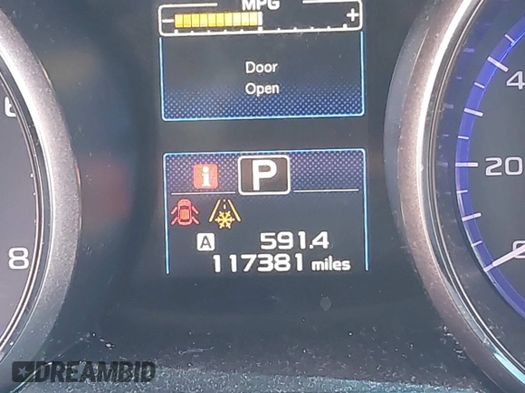 2016 Subaru Legacy 2.5i Limited with VIN 4S3BNAL64G3010829, listed as a IAAI auction lot 41739712 with 117,381 mi miles. Bid and sale history available at carsss.com. Image 15.