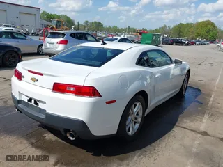 2014 Chevrolet Camaro LS with VIN 2G1FA1E30E9208157, listed as a IAAI auction lot 41965992 with 189,526 mi miles. Bid and sale history available at carsss.com. Image 4.